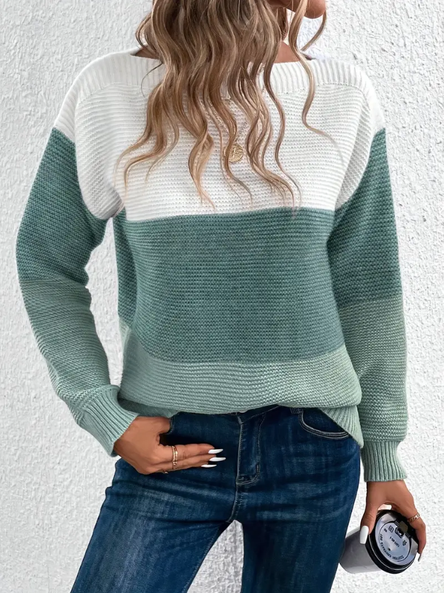 Calista | Long-Sleeve Sweater with Dropped Shoulders