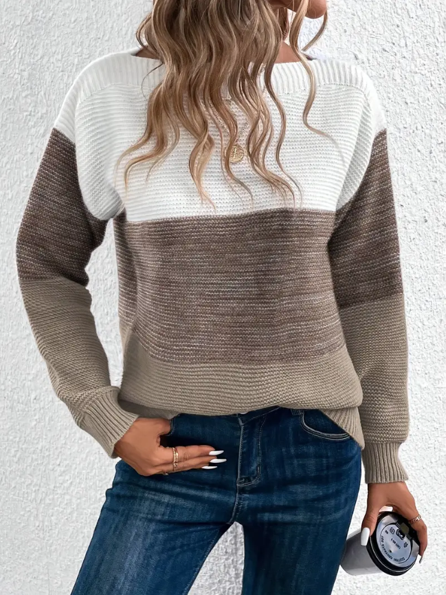 Calista | Long-Sleeve Sweater with Dropped Shoulders