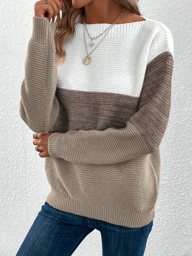 Calista | Long-Sleeve Sweater with Dropped Shoulders