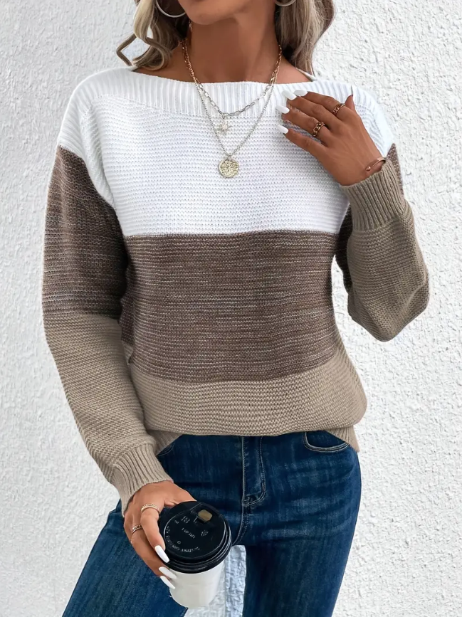 Calista | Long-Sleeve Sweater with Dropped Shoulders
