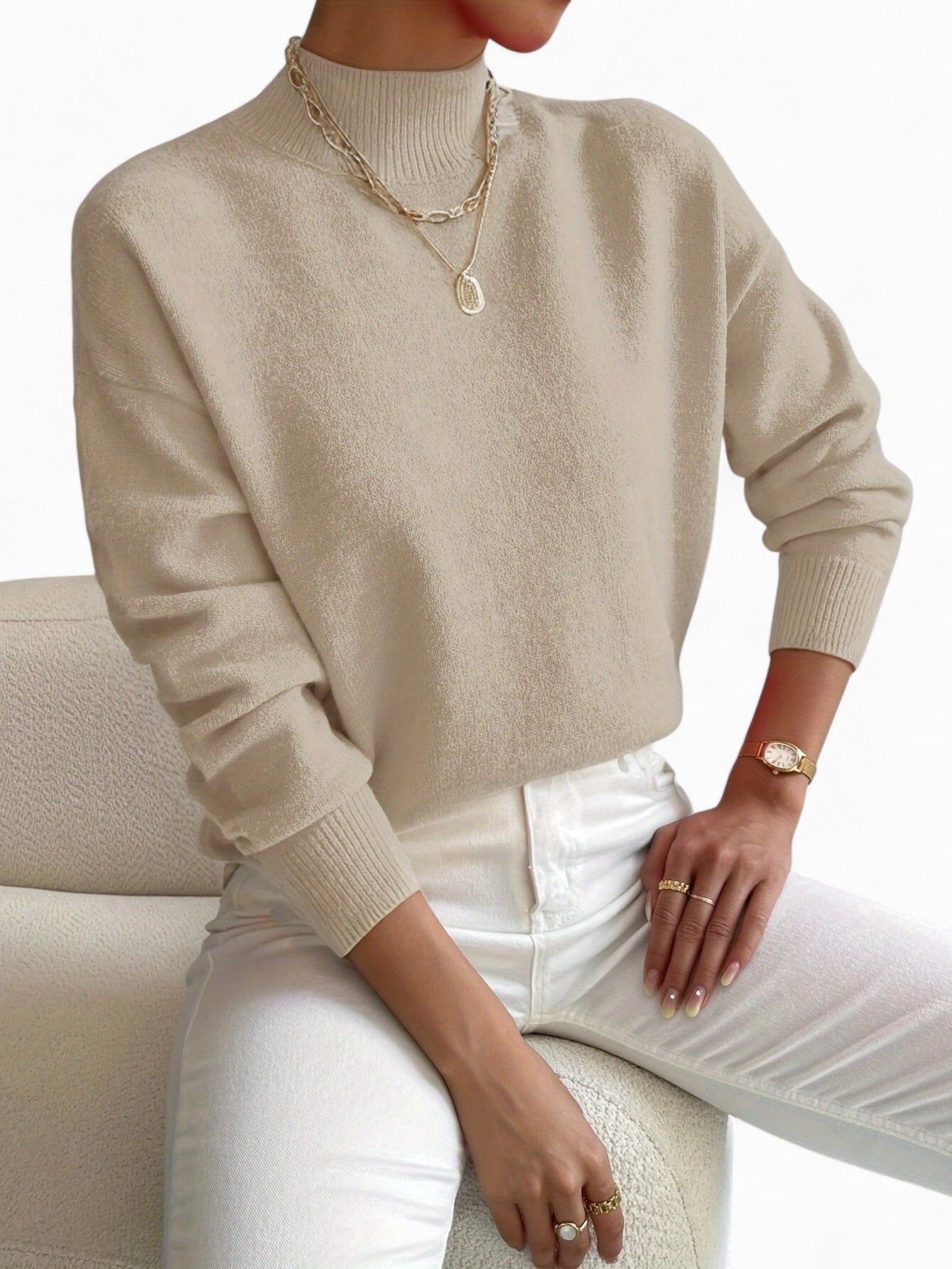Ivone | Cosy Knit Turtleneck Sweater