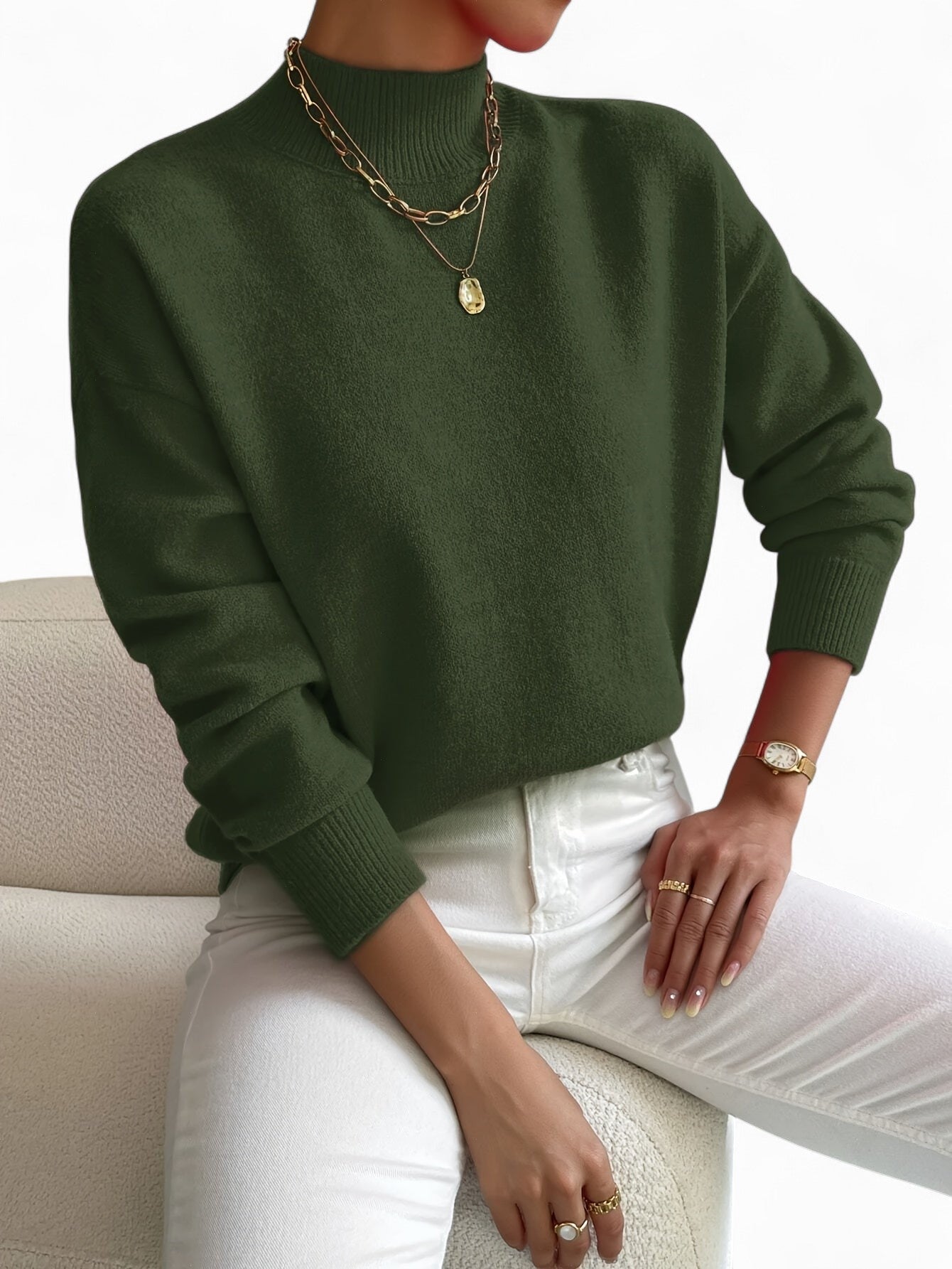 Ivone | Cosy Knit Turtleneck Sweater